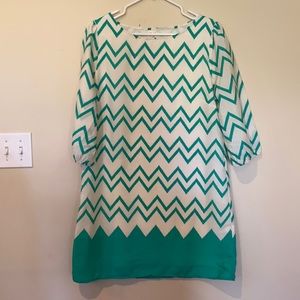 Boutique Chevron Dress